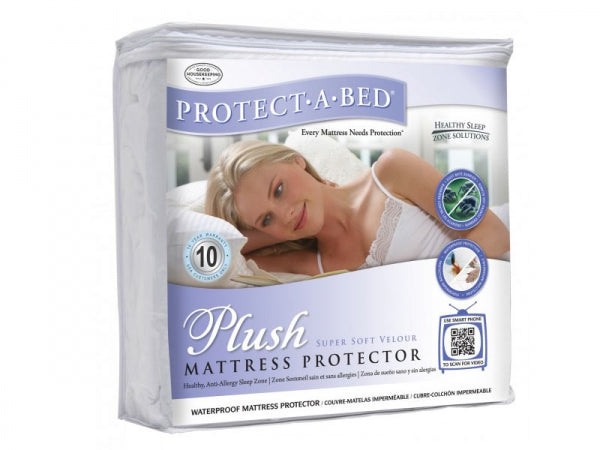 Plush Mattress Protector-Small Double - Black Friday Clearance Stock