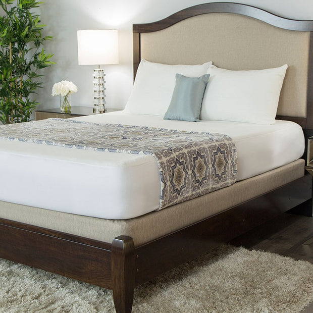 Plush Mattress Protector-Small Double - Black Friday Clearance Stock